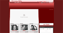Desktop Screenshot of alwaysgirls.com