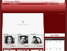Tablet Screenshot of alwaysgirls.com
